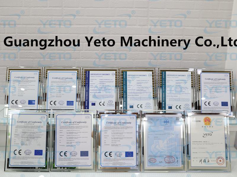 YETO CERTIFCATE