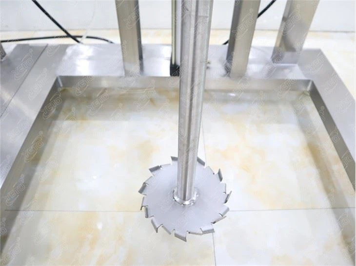 Removable Pneumatic and Electrical Lifting Dispenser Blender for Mixing Oil Paint with Open Mixer Tank