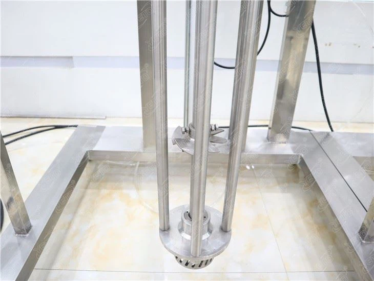 Removable Pneumatic and Electrical Lifting Dispenser Blender for Mixing Oil Paint with Open Mixer Tank